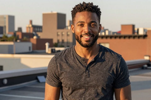 Marcus, a Brooklyn-based Small Penis Club member who values the Top of Search feature
